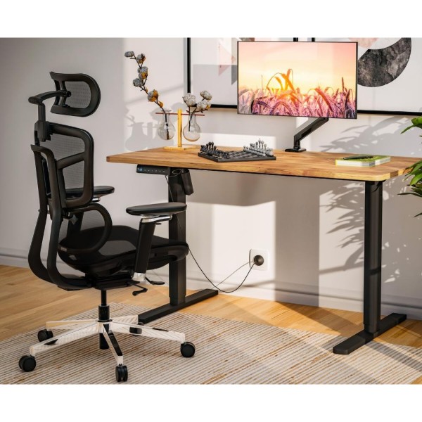 Фото - Кресло офисное Mealux S4 Air Black (арт. HF-S4 M/B)